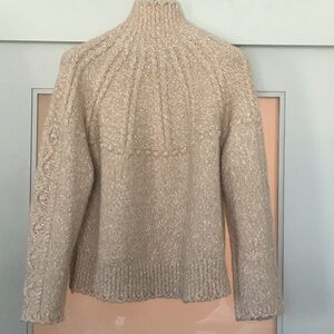 Altuzarra Cream Turtleneck Sweater